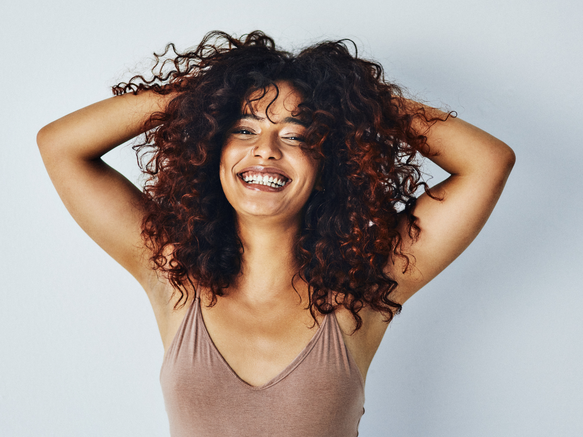 How do you fix curly hair after sleeping?