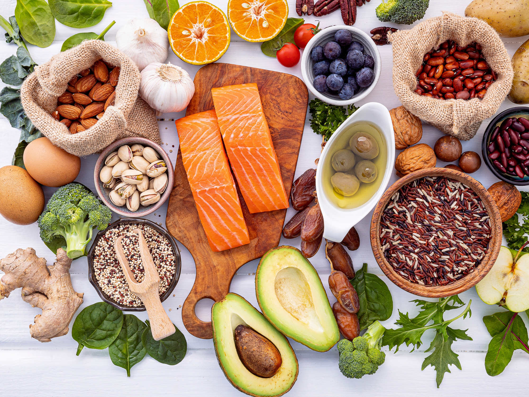 What foods help curly hair grow