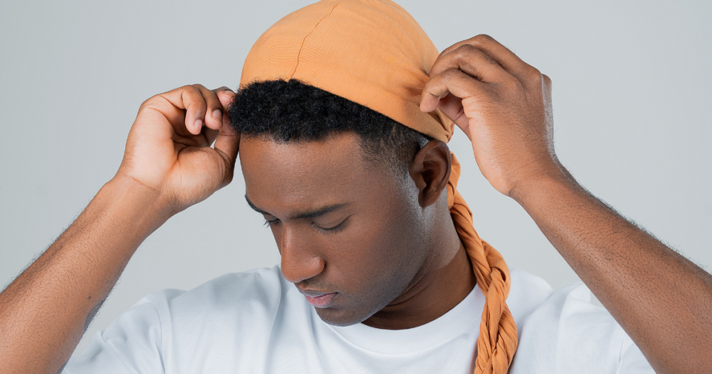 How to Wear a Satin Turban for Workouts